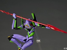 「エヴァ初号機」アクションフィギュアの決定版!A.Tフィールドの展開、“カシウスの槍”など劇中シーンを再現するオプションも充実 画像