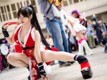 【コスプレ】日本一のくのいち「不知火舞」の圧倒的な美ボディ!曲線美が際立つポージングにメロメロ【写真9枚】 画像