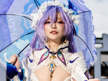 【コスプレ】台湾の人気美女コスプレイヤー「DenKa」が降臨!『鳴潮』カンタレラが妖艶で流し目の虜になりそう【写真9枚】 画像