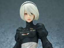 放熱スカートを外すと太ももが露に！『ニーア オートマタ』より「2B」フィギュアDX版が再受注開始ー差し替えパーツで多彩なディスプレイを楽しめる 画像