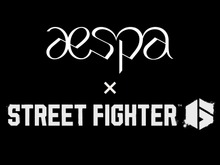 『スト6』×人気韓国ガールズグループ「aespa」コラボが決定!公式Xではロゴが公開され詳細は続報に期待 画像