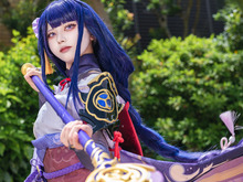 【コスプレ】威厳を備えた佇まいに雷神のオーラが漂う!『原神』雷電将軍のクールな美貌に目を奪われる【写真9枚】 画像