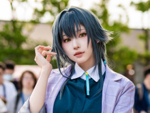 【コスプレ】台湾でもアイドル人気がすごかった!カメラマンに取り囲まれる「学マス」月村手毬の日本人美女レイヤー【写真10枚】 画像