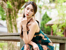 台湾美女×チャイナドレスが最強!スレンダーな体型が際立ち、どの角度から見たシルエットも艶っぽくてすばらしい【写真10枚】 画像
