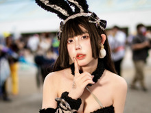 【コスプレ】白い網タイツとハイヒールが似合う!台湾美女の美脚が際立つバニーガール姿に見惚れてしまう【写真7枚】 画像