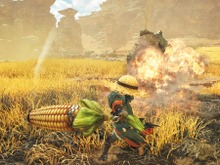 『モンハンワイルズ』で「ネコ鈴の首輪」が入手可能な最新イベクエが配信!7月末にはトウモロコシモチーフのガンランス「砲モロコシ」も登場予定 画像
