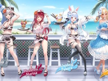 ホロライブ3期生たちが「ホロナツ衣装」の三面図をお披露目!マリン船長「けっこう際どいんですケド キービジュだと隠されちゃった」 画像