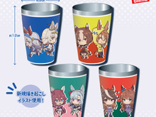 アニメ「ウマ娘 シンデレラグレイ」のステンレス製タンブラーがクレーンゲーム景品に!デフォルメイラストは描き下ろし 画像