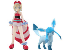並べて飾りたい!「ポケモンスケールワールド」ヒスイ地方より「カイ&グレイシア」「セキ&リーフィア」が立体化 画像