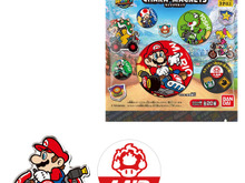 『マリオカート ワールド』がキャラマグネッツに!マリオやピーチなど豊富な全20種ラインナップ、ゲーム内に登場する“ステッカー”も付属 画像