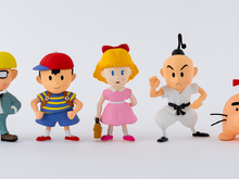 『MOTHER2』ネスたち5体のフィギュアセットが受注販売へ!手づくり粘土ならではのヴィンテージ感をすみずみまで再現 画像