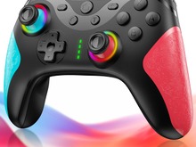 最大20時間使えるMatipのスイッチ用ワイヤレスコントローラーが2,499円!振動&ジャイロ対応の多機能モデル 画像