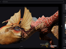 クック先生の鱗までクッキリ！『モンハンワイルズ』モンスター3Dモデルのショーケース公開 画像