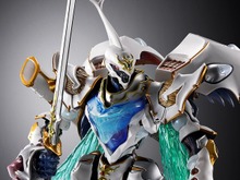 まるで彫像のような美しさ！「聖戦士ダンバイン」サーバインが“白き秘宝”を彷彿とさせるカラーリングでMETAL BUILD化 画像