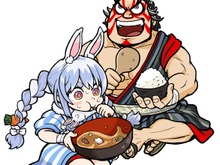 兎田ぺこらが「エドモンド本田」に弟子入り!? 観虐先生による『スト6』×「ホロライブ」コラボ漫画が公開中 画像