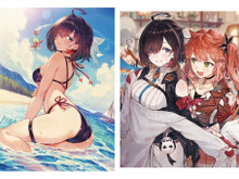 『ユミアのアトリエ』公式ビジュアルブックが刊行!麗しの水着イラストや、貴重なラフスケッチに設定画まで大公開 画像