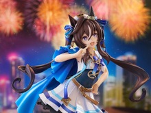 インナー越しのうっすらと透けるおへそ！『ウマ娘』より小悪魔系お嬢様「ヴィブロス」が立体化 画像