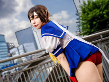 【コスプレ】『ストリートファイター』さくらのムッチムチな太ももを見よ!美ボディから繰り出される絶景ポージングは必見【写真8枚】 画像