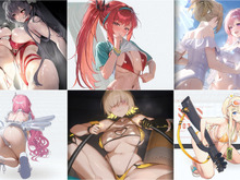 『勝利の女神:NIKKE』の水着は今年も“過激”が過ぎる─透けT&まくり上げに乳相撲、“わがままボディ”の魅力も爆発!?【フォトレポ】 画像