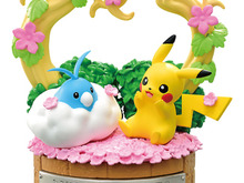 ピカチュウ&チルットたちに癒される…『ポケモン』フィギュアに、森の中で過ごす全6種が仲間入り 画像