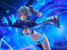 『デレマス』より「神崎蘭子」がセクシー&クールなダンス衣装で立体化!ブラックライトを当てることで“青”の発光状態に 画像