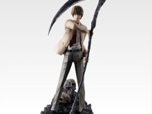 死神の鎌持つ「夜神月」フィギュアがカッコイイ!「一番くじ DEATH NOTE」発売決定―「L」も印象的な表紙イラストで立体化 画像