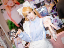 【コスプレ】香港ギャルのキツネ耳メイドが可愛すぎ!「着せ恋」喜多川海夢の美脚がチラリなショーパン姿に注目【写真7枚】 画像