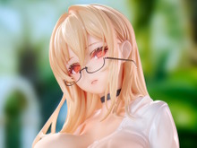 水が倒れてシャツを濡らしちゃった…零れそうな透け透けバストにドキッとくる『アズレン』「インプラカブル」フィギュアが予約開始! 画像