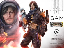 お値段約32万円!『デススト2』主人公「サム」が1/3スケールで立体化ーモデルであるノーマン・リーダス氏の特徴を捉え、フォトリアルな仕上がりに 画像