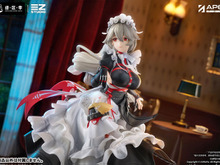 スカートの躍動感やスリットから覗く太ももがセクシー!『ゼンゼロ』よりメイド長「リナ」がフィギュア化 画像