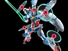 最終回の「ジークアクス(エンディミオン・ユニット覚醒時)」がHGガンプラ化!頭部は開閉ギミック搭載、肩・膝のエフェクトも再現 画像