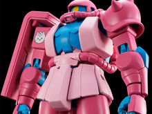 ピンク・ブルーのビビットカラーが強烈!ドラマ公式ガンプラ「HG 量産型ルカ専用ザク」が8月28日12時より予約開始 画像