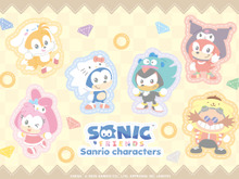 ハローキティとソニックの可愛いぬいぐるみ!「SONIC & FRIENDS」×サンリオコラボ商品が11月7日発売―シャドウ×ハンギョドンのイラストもお披露目 画像