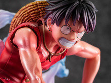 「ワンピース」より「モンキー・D・ルフィ」が “ギア2”で立体化!インパクト溢れる初登場シーンを、周りのエフェクトと共にそのまま再現 画像