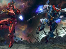 「赤いガンダム」が『機動戦士ガンダム EXVS.2 イニブ』に参戦！ジークアクスとM.A.V.戦術で攻撃、必殺技は“シイコ戦の一撃”を完全再現 画像