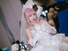 【コスプレ】ミニスカの花嫁姿が可愛い美女レイヤー!「しゅごキャラ!」日奈森 あむの美脚と透明感に圧倒されまくり【写真6枚】 画像