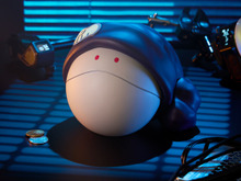 手のひらフィットなサイズ感が可愛い!「ガンダム ジークアクス」の“ハロ”がフィギュア貯金箱として立体化 画像