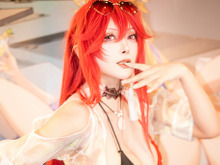 【コスプレ】豊満な美ボディをおしみなく披露する美女レイヤー!『クリスタル・オブ・アトラン』の夏衣装で曲線美の極地をみせる【写真9枚】 画像