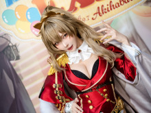 【コスプレ】王者の気品あふれるガーターベルト×美脚をご覧あれ!『アズレン』ライオンの威風堂々な佇まいがカッコいい【写真7枚】 画像