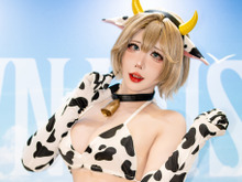 【コスプレ】牛柄の衣装をここまで着こなせるのか!韓国美女レイヤーの破壊力抜群なナイスバディを直視できる?【写真8枚】 画像