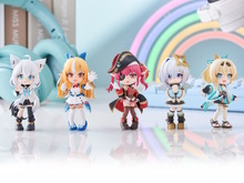 「ホロライブ」白上フブキ、宝鐘マリンら5人がデフォルメフィギュア化!手のひらサイズで可愛い「PalVerse」9月26日予約開始 画像