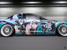 ホロライブ・輪堂千速の痛車が凄い!レースゲーム『首都高バトル』とコラボ、「マツダ RX-8」に乗りライバルとして現る 画像