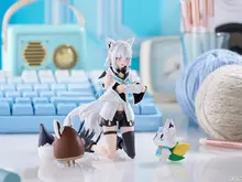 ホロライブ・ 白上フブキのアクションフィギュア「figma」が予約受付開始!オプションパーツにキャラクター「すこん部」「おるやんけ」付属 画像