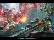 キラめく世界で繰り広げられる、伝統と革命の狩猟ー『モンスターハンターアウトランダーズ』世界初実機プレイレポ【TGS2025】 画像