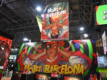 【TGS2025】歯ごたえある2.5DスラッシュACTと血飛沫が君を待つ！SWERY×SUDA51コラボの期待作『HOTEL BARCELONA』プレイレポ 画像