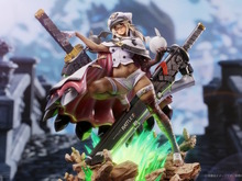 『ギルティギア』よりラムレザル、ソル、梅喧が1/4スケールスタチュー化!ギア細胞が活性化した姿や2本の特大剣も力強く再現 画像