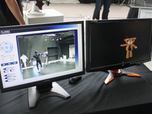 【デジタルコンテンツEXPO 2010】モーションキャプチャとCGキャラクターを使ったAR技術 画像