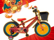 『ポケモン』デザインのキッズ向け自転車が発売!カメックス、ルカリオなど青テーマの「ブルー・パーティ」と、「リザードン」の2モデルがカッコイイ 画像