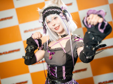 【コスプレ】チェックのミニスカから美脚をチラ見せ！スタイル抜群な猫耳メイドが見せるちょっぴりクールな表情にドキッ【写真7枚】 画像