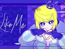 不正サイトで「いいね」を水増し、伸び率が悪くなったら「転生」だ！幼馴染をトップVTuberに育てるクリッカーADV『Like Me』発表 画像